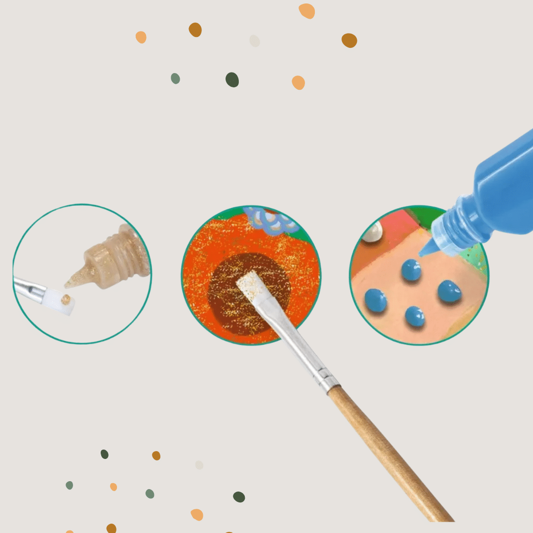 Djeco 3D-Malset Tiere