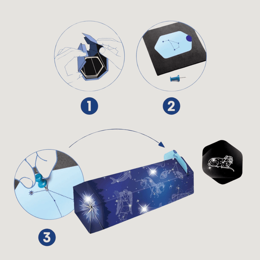 Djeco Sternen-Projektor DIY Bastelset