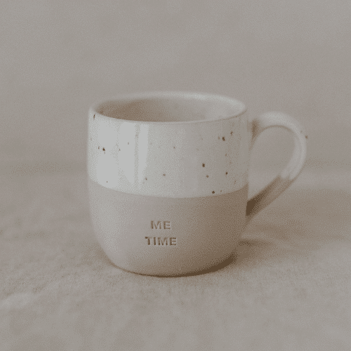 Eulenschnitt Cappuccino Tasse Me Time