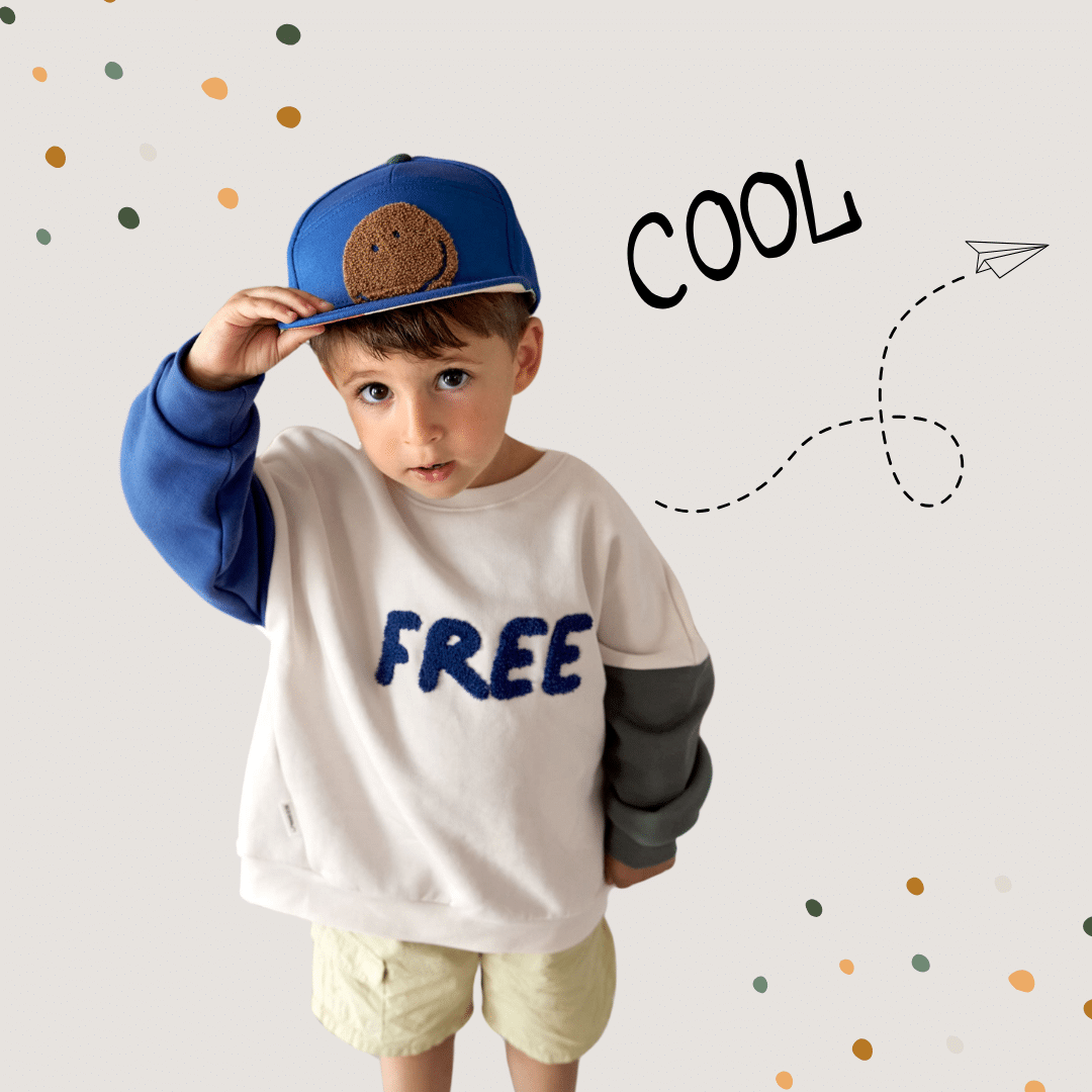 Lässig Kinder Cap Smilie