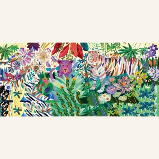 Djeco – Puzzle Gallery | Rainbow Tigers | 1.000 Teile