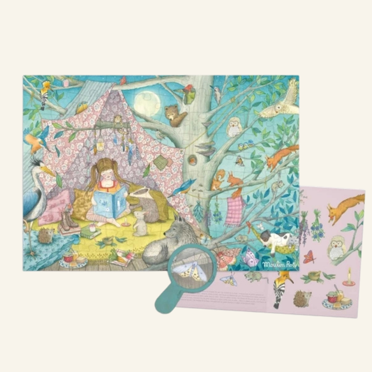 Moulin Roty – Rosalies Puzzle Geheimhütte | 100 Teile