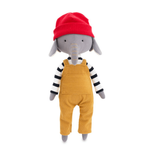 Stofftierpuppe Ali der Elefant - Orange Toys