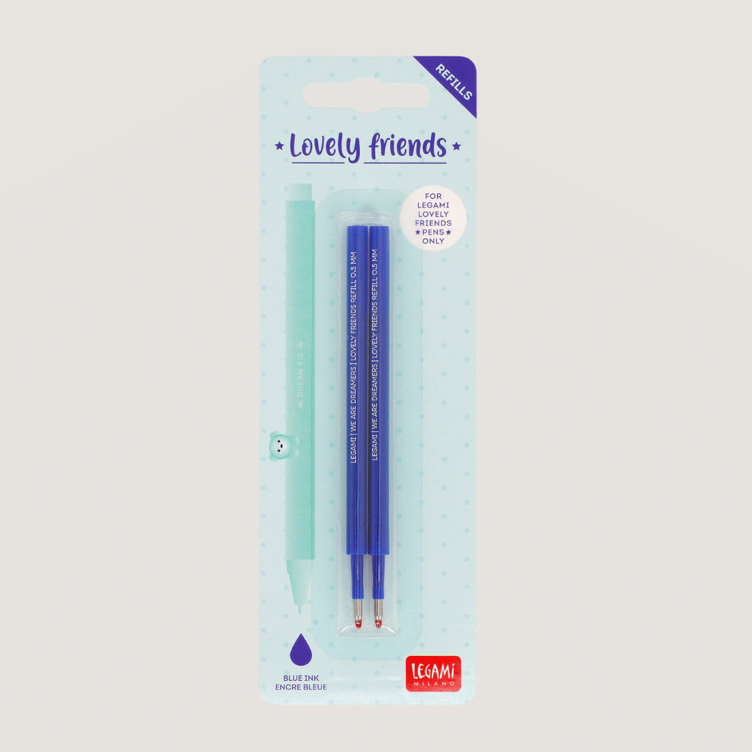 Refills 2er Pack - Lovely Friends Gelstift Legami