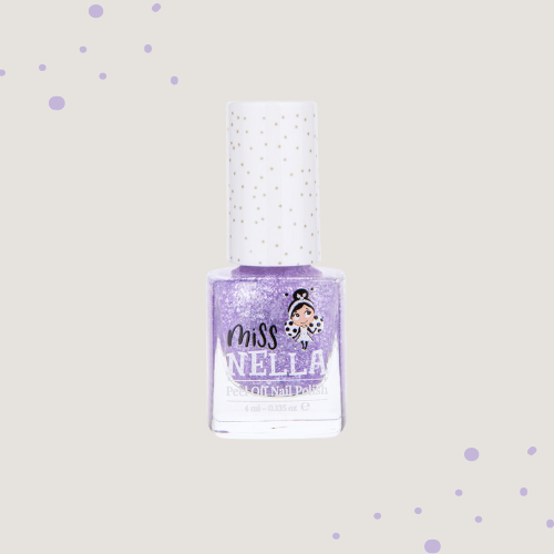 Miss Nella Kindernagellack Sparkly-Zebra