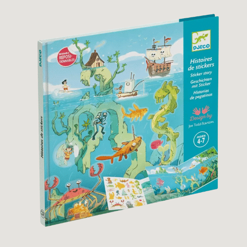 Djeco Stickerbuch: Meeresabenteuer