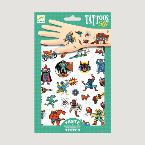 Djeco Tattoos Superhelden