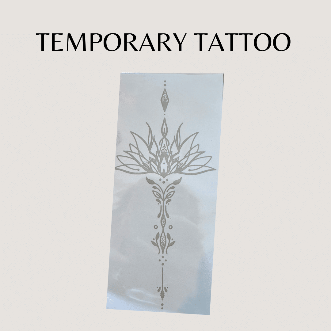 Temporäres Tattoo Lotus