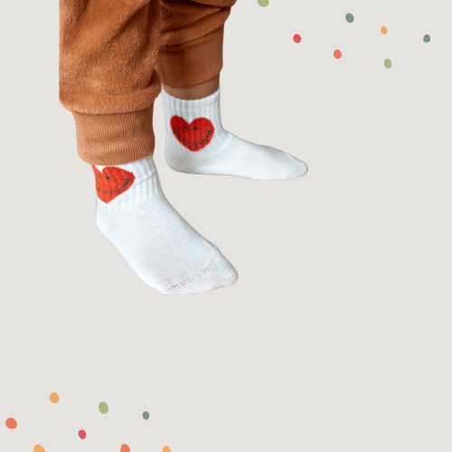 Lässig Tennissocken Kinder 3er-Set - Smile