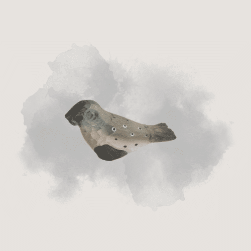 Holztier 'Robbe' Wudimales