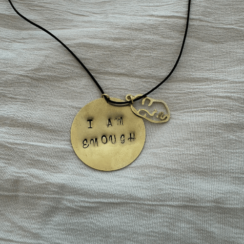 Anker Kette 'I AM ENOUGH'