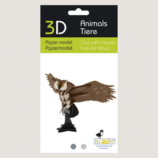 3D Tierpuzzle - Eule