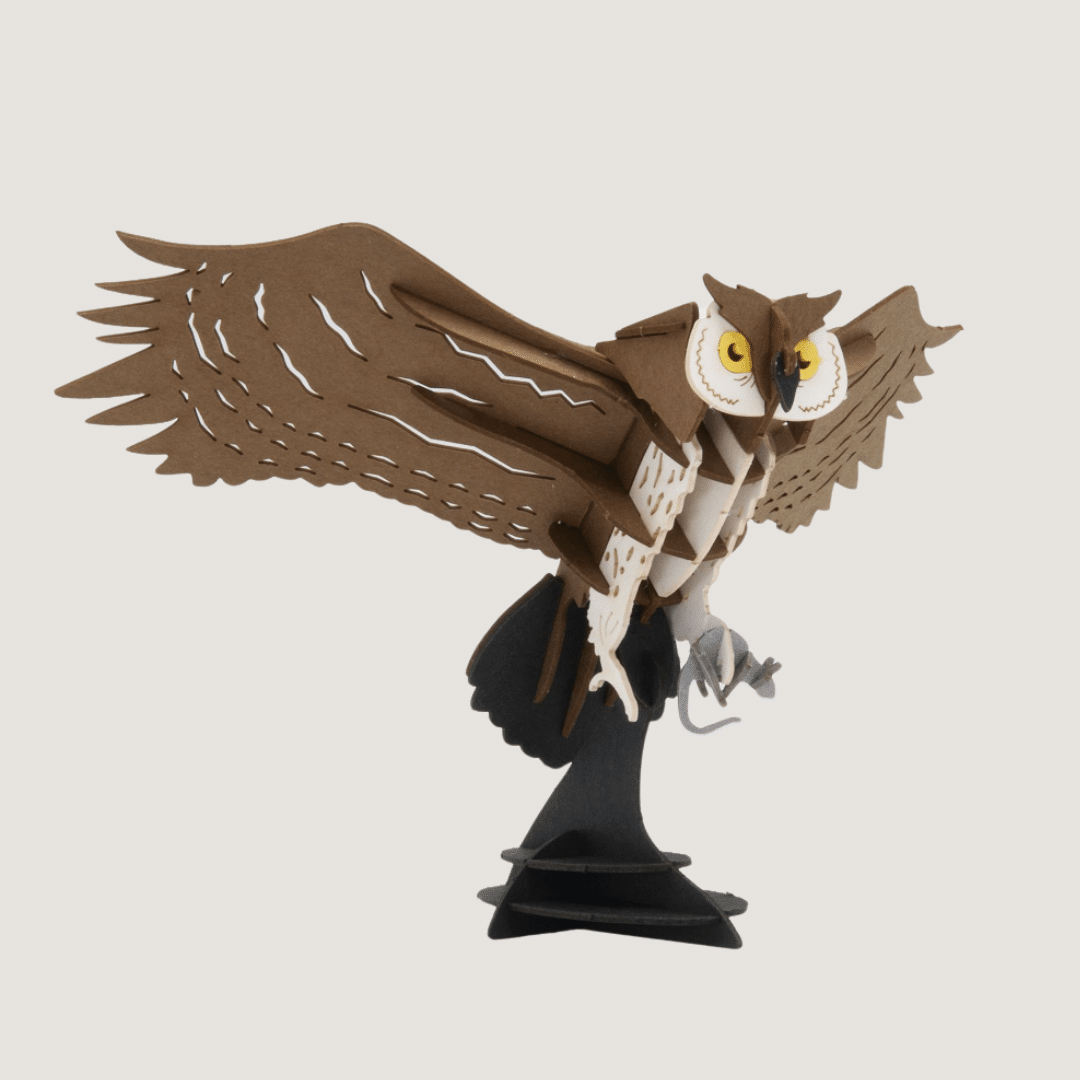 3D Tierpuzzle - Eule