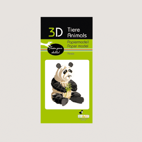 3D Tierpuzzle - Panda