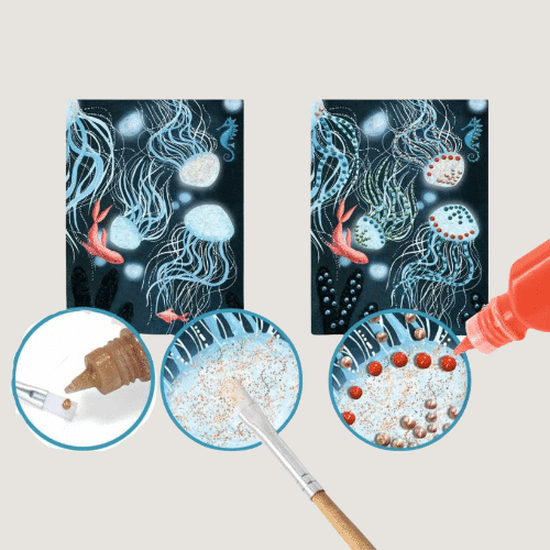 Djeco 3D Mal/Bastelset Abyss