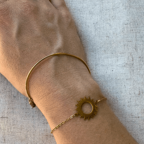 Armreif 'Sonnenstrahl'