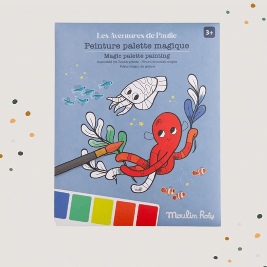 Ausmalbilder mit Wasserfarben Paulie