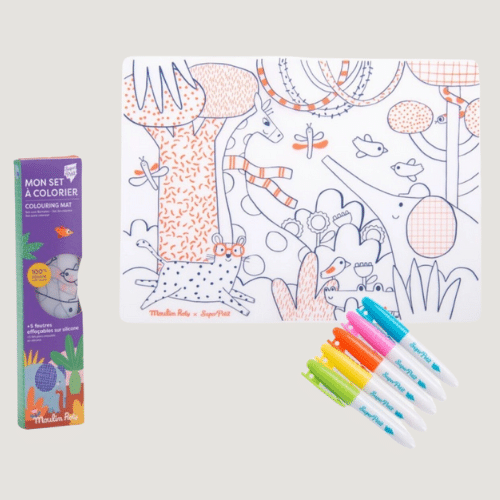 Silikon-Tischset zum Ausmalen