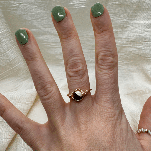 Drahtring - Mookaite