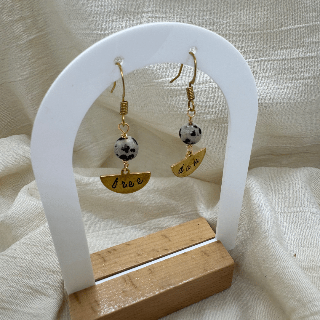 Ohrringe Flüstergold 'freedom'