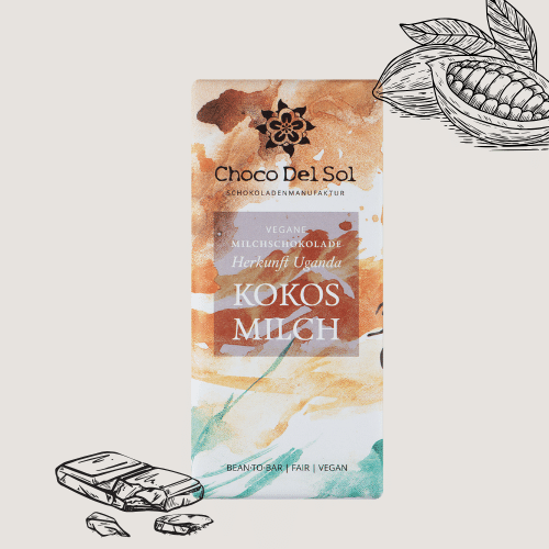 Choco del sol - Kokosmilchschokolade