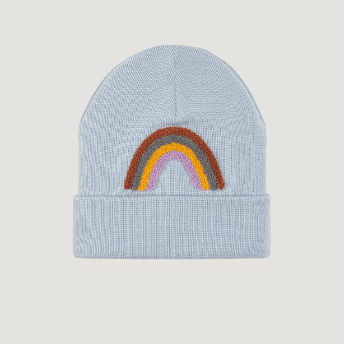 Lässig - Merino Beanie Regenbogen