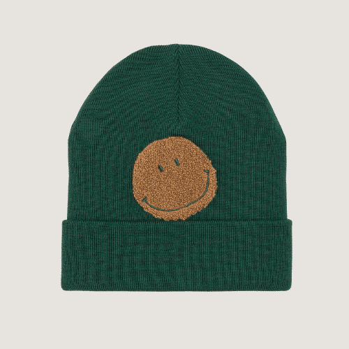 Lässig - Merino Beanie Smile Grün