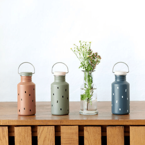 Lässig - Edelstahl Kinder Trinkflasche Happy Prints