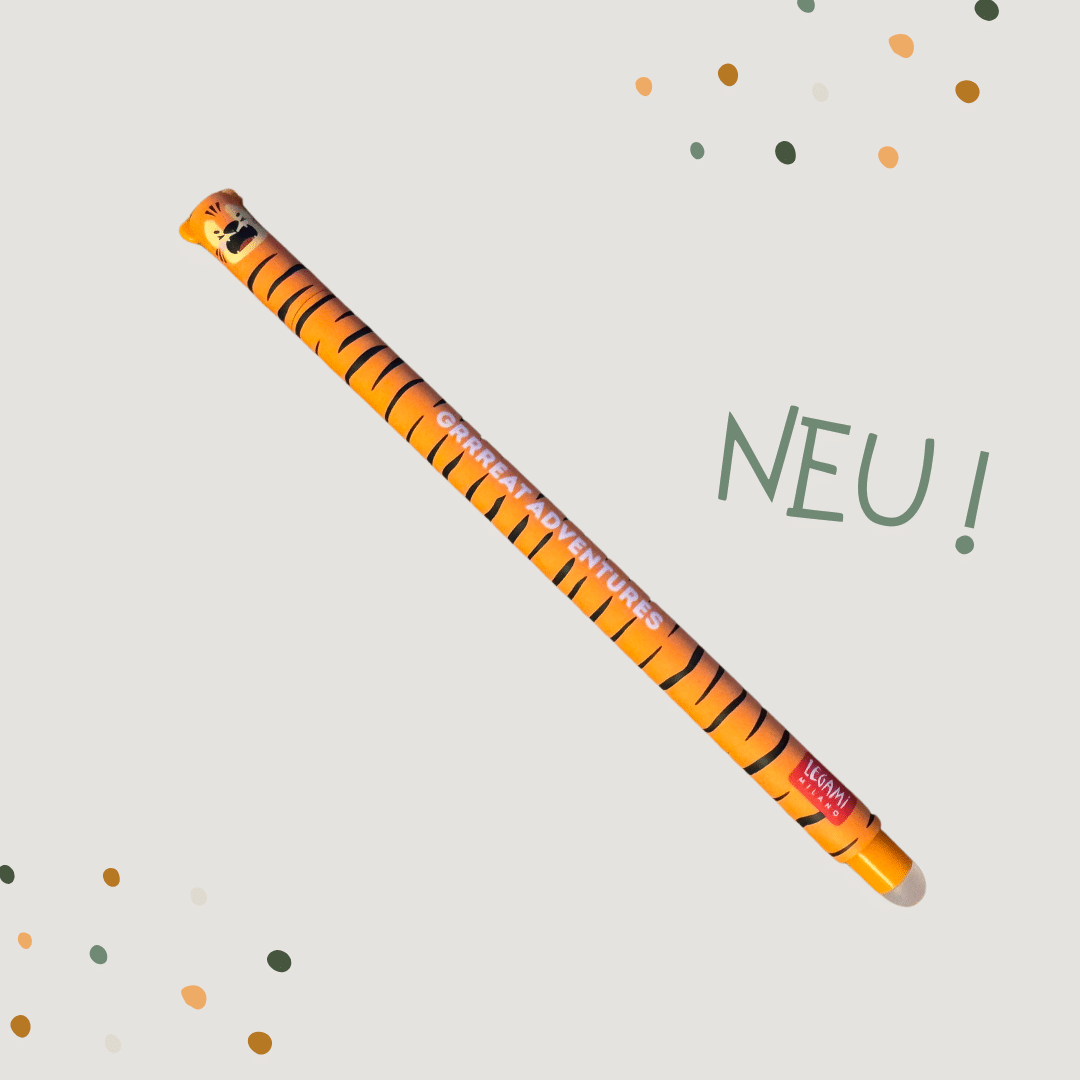 Legami Erasable Pen- Tiger