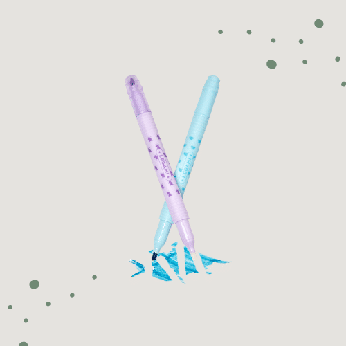 Magic Highlighters - Set mit 6 löschbaren Textmarkern