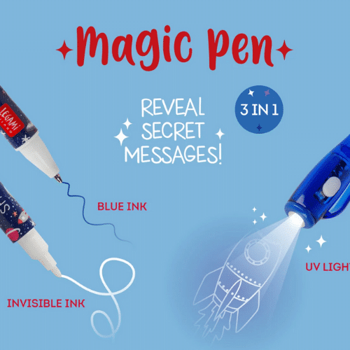 Stift mit Unsichtbarer Tinte - Magic Pen Space