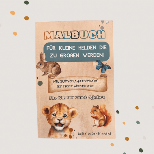 Malbuch für kleine Helden