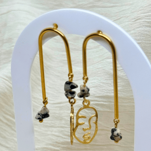 Ohrringe 'Faces Flow'