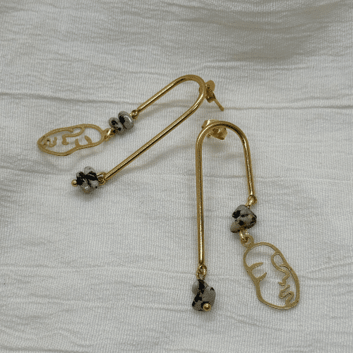 Ohrringe 'Faces Flow'