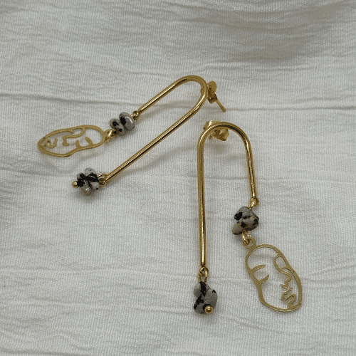 Ohrringe 'Faces Flow'