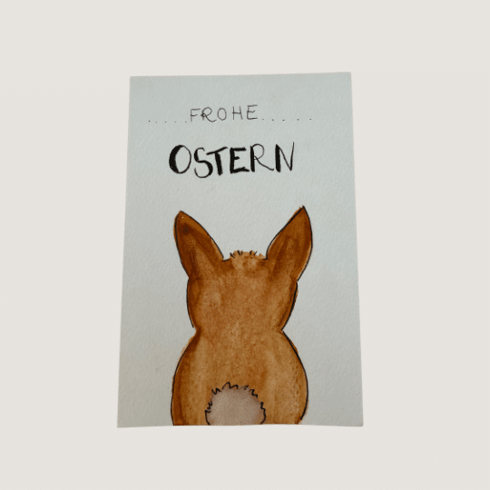 Aquarell Osterkarten