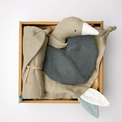 Geschenkbox Gans Shades of Green Tea Saga Copenhagen