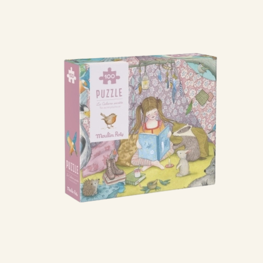 Moulin Roty – Rosalies Puzzle Geheimhütte | 100 Teile