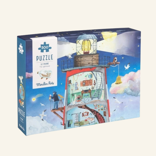 Moulin Roty – Puzzle Leuchtturm | 500 Teile
