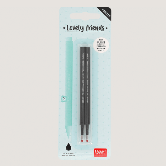 Refills 2er Pack - Lovely Friends Gelstift Legami