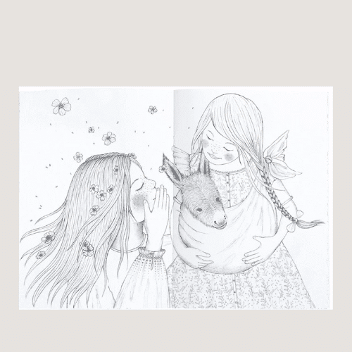 Moulin Roty Malbuch les Rosalies