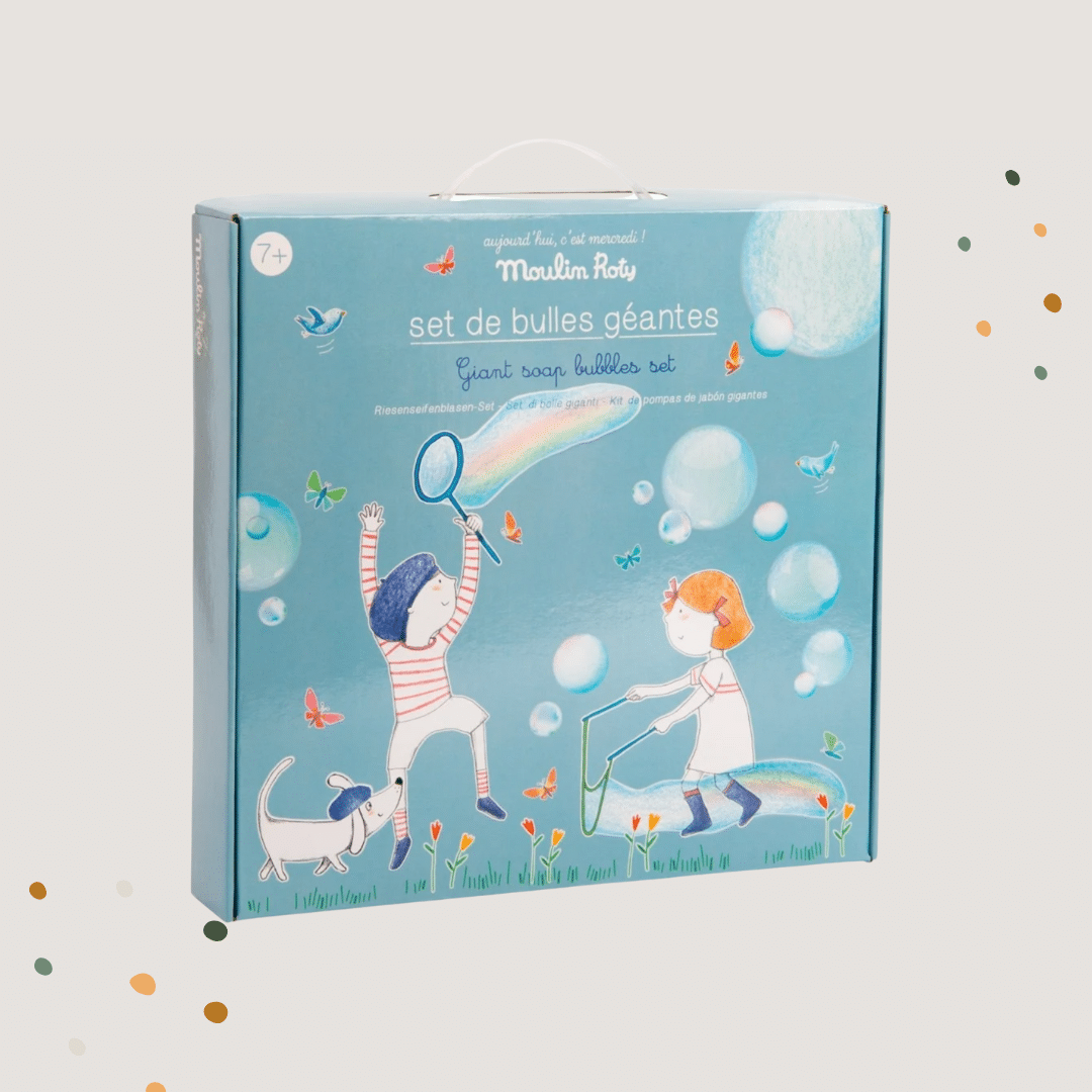 Riesenseifenblasen Set Moulin Roty