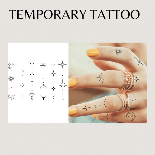Temporäres Tattoo 'Fingertattoo'