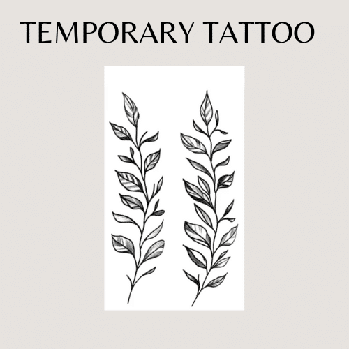 Temporäres Tattoo 'Leafs'
