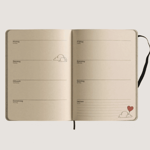 Undatierter Kalender - Samaya „Embrace“