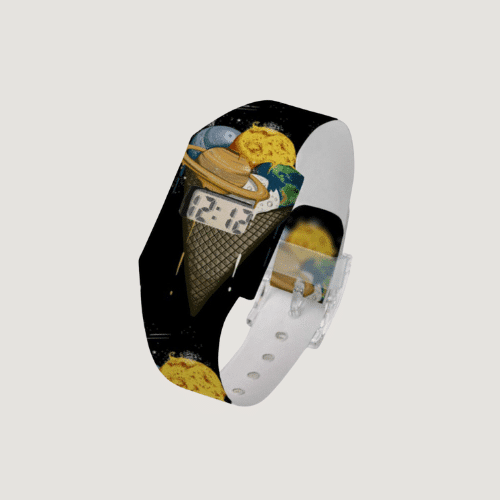 Pappwatch Like Paper - Digital Uhr