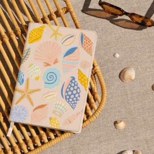 Malen nach Zahlen - Notizbuch Muscheln