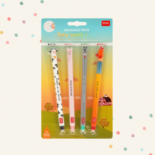 Legami Erasable Pen Farmset