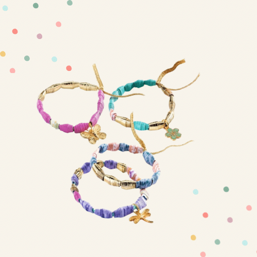 DIY Papierperlen Set  Stylish & Gold