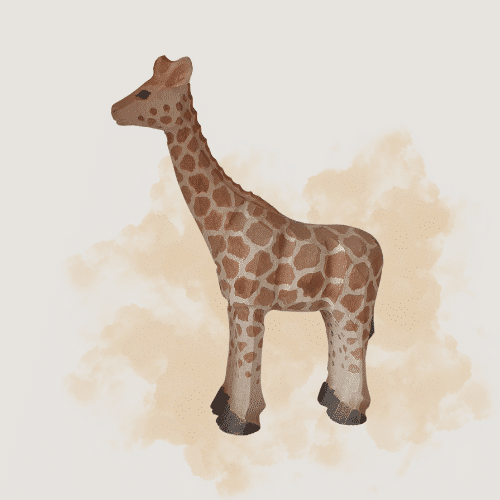 Holztier 'Giraffe' Wudimales